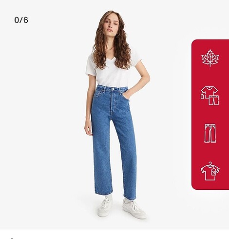 levis ribcage straight