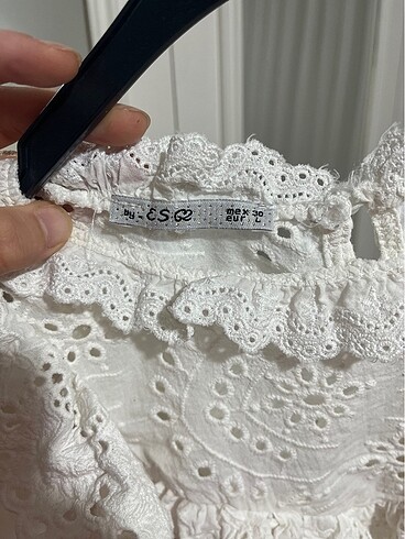 l Beden beyaz Renk Fisto gömlek bluz