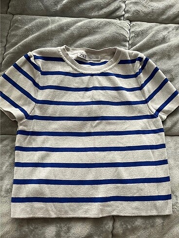 zara cizgili triko tshirt