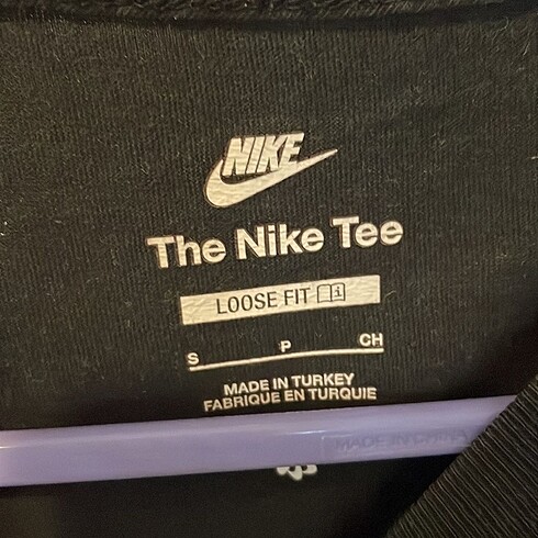 s Beden Nike Siyah T-Shirt