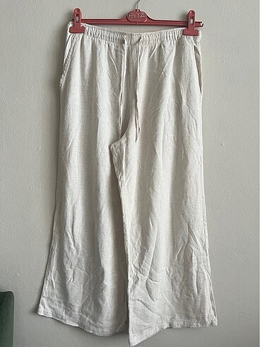 stradivarius keten pantolon