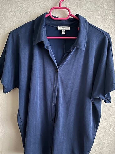 Mavi Jeans mavi gömlek