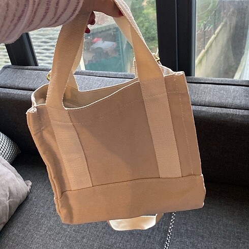 Pull and Bear pull & bear kanvas tote çanta