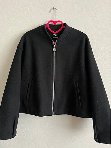 zara bomber siyah ceket