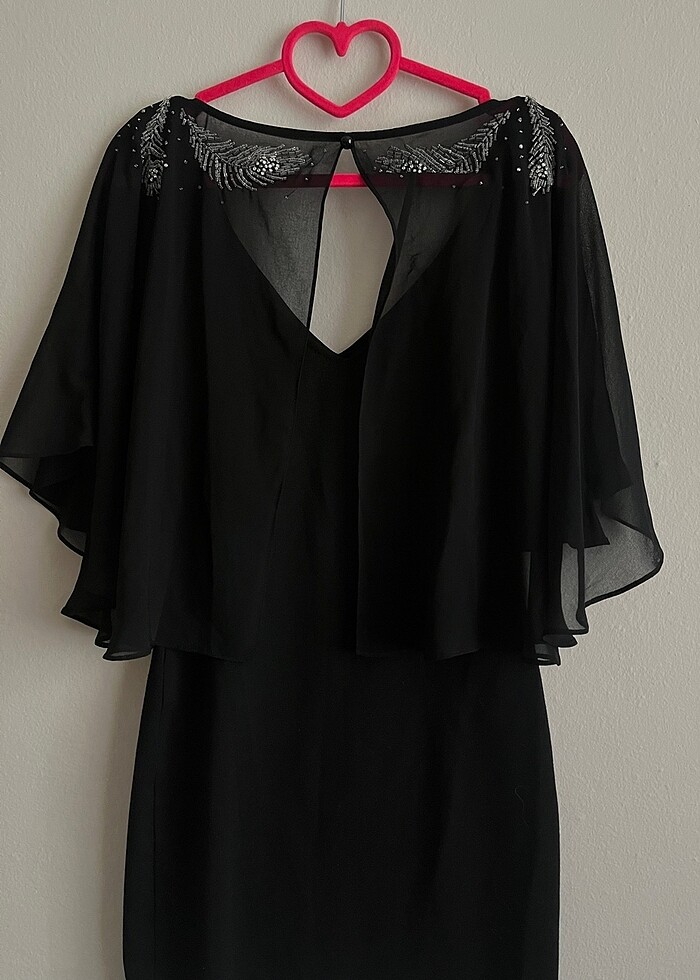 forever new kısa siyah abiye - Görsel 3