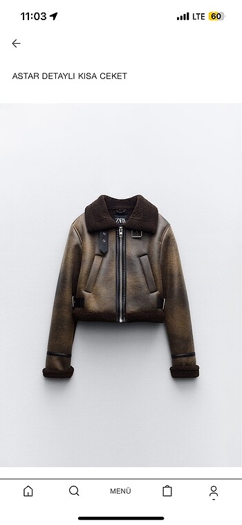 Zara Biker Mont