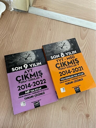 çap yayınları çıkmış sorular tyt ayt