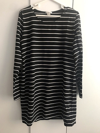 xl Beden H&M Çizgili Tunik