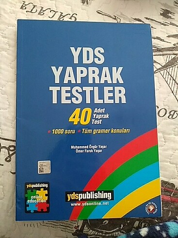 YDS yaprak test YDS publishing