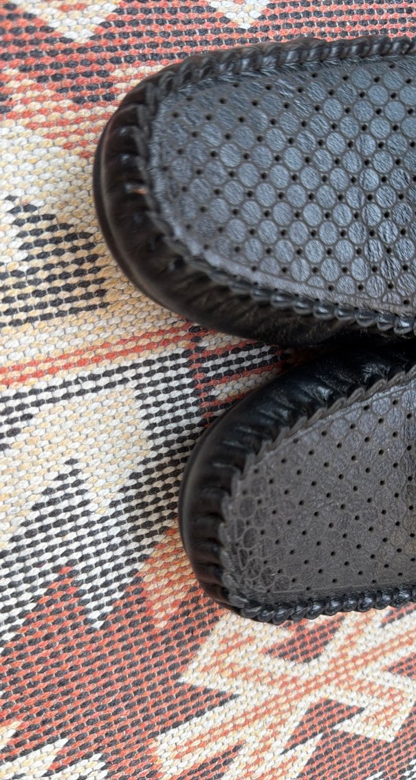 Kızgın Siyah Yılan Desenli Tokalı Erkek Loafer - Görsel 2