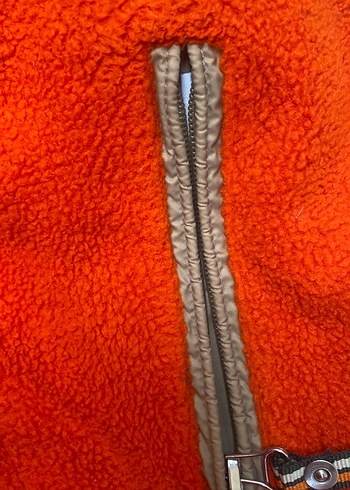 Kapüşonlu Fermuarlı Kahverengi Erkek Çocuk Mont - Görsel 8