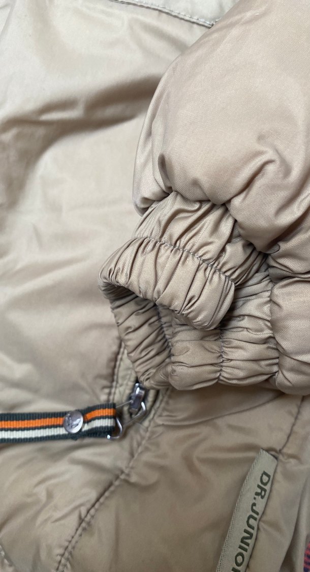 Kapüşonlu Fermuarlı Kahverengi Erkek Çocuk Mont - Görsel 3