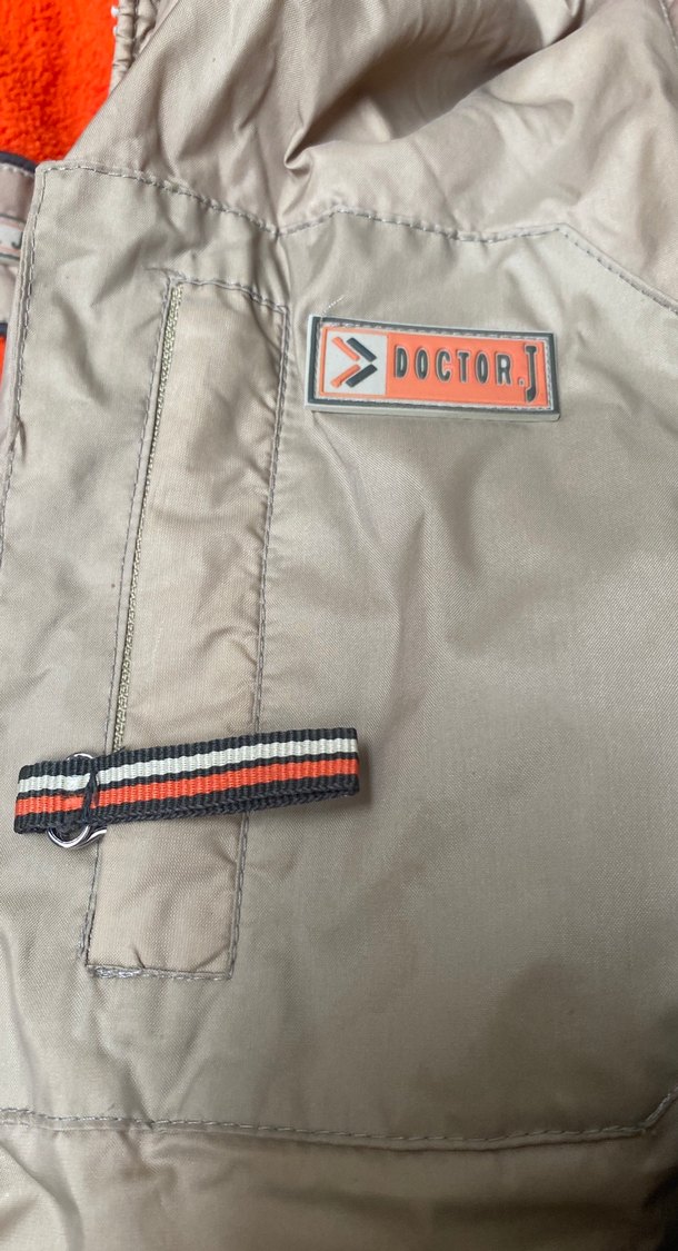 Kapüşonlu Fermuarlı Kahverengi Erkek Çocuk Mont - Görsel 4