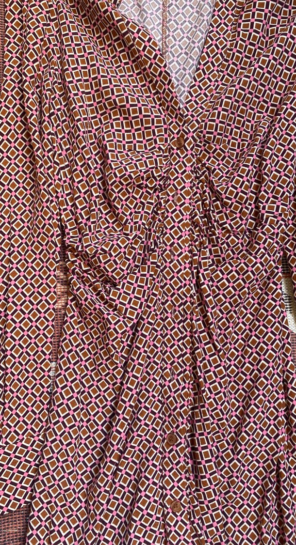 Uzun Kollu Bohem Kadın Uzun Elbise - Görsel 2