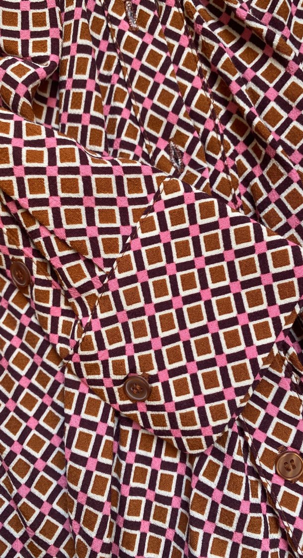 Uzun Kollu Bohem Kadın Uzun Elbise - Görsel 4