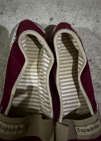 Bordo Kadın Dolgu Topuklu Espadril - Görsel 3