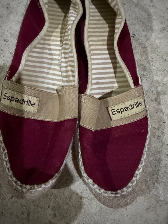 Bordo Kadın Dolgu Topuklu Espadril - Görsel 2