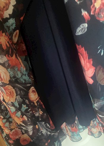 Çiçek Desenli Bohem Hamile Elbisesi - Görsel 7