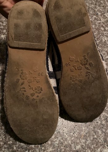 Kahverengi Zebra Desenli Dolgu Topuklu Kadın Espadril - Görsel 7