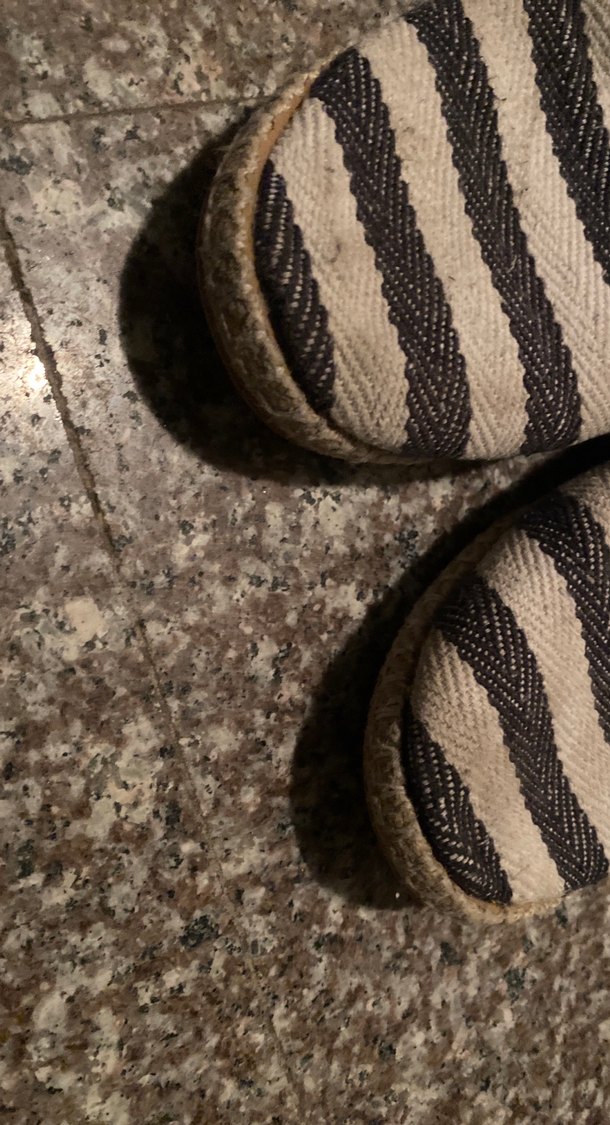 Kahverengi Zebra Desenli Dolgu Topuklu Kadın Espadril - Görsel 2