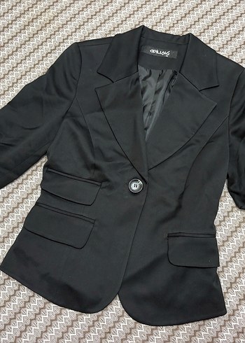 Adil Işık Siyah Kadın Blazer Ceket Adil Işık