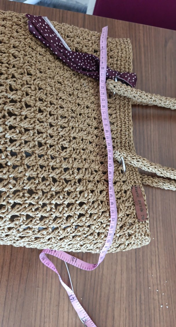 Bohem Örgü Kadın Çanta - Görsel 5