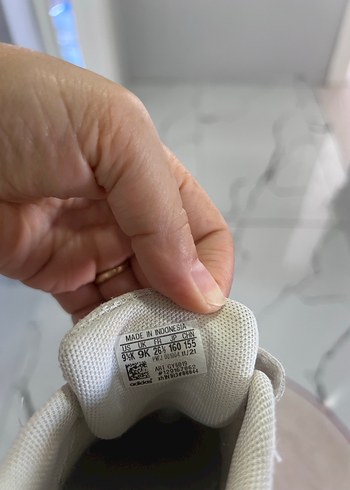 Adidas Adidas Beyaz Kız Çocuk Spor Ayakkabı Cırt Cırtlı