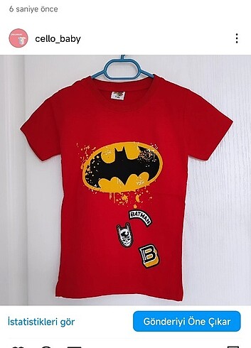 6 Yaş Beden çeşitli Renk Çocuk t-shirt