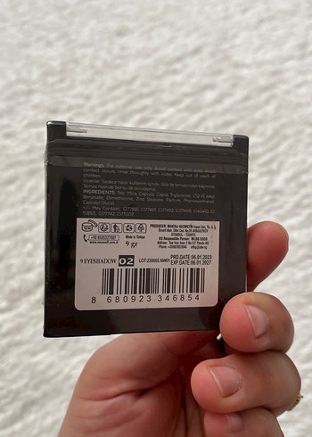 Beden Renk NEWWELL Çok Renkli Göz Farı Paleti