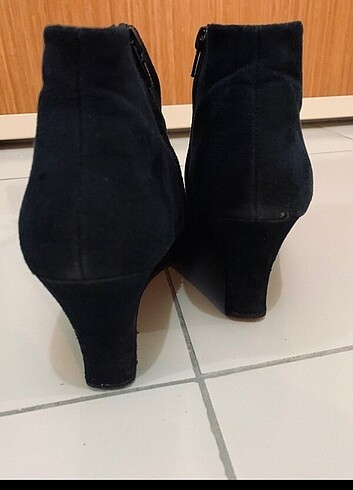 Deichmann Siyah süet ayakkabı 