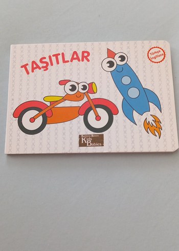 Renkli Taşıtlar Çocuk Kitabı