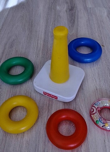 Beden Fisher Price renkli halkalar