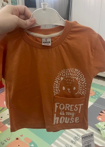 Erkek bebek Baskılı Kısa Kollu Tişört - Görsel 3