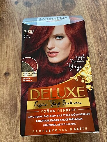 Ateş kızılı pakette deluxe