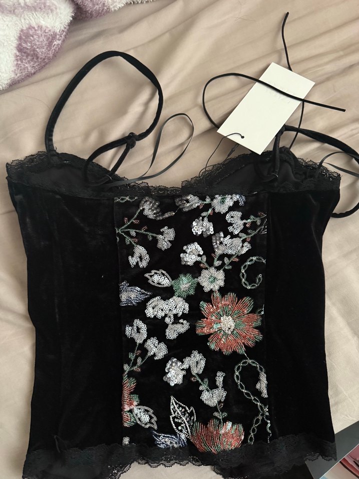 Zara İşlemeli Korse - Görsel 3