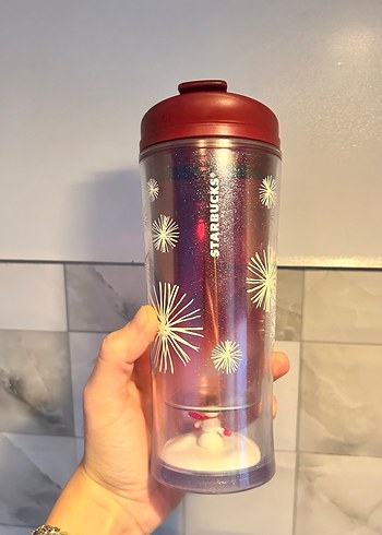 Starbucks yılbaşı temalı termos - Görsel 8