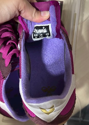 Hummel Hummel Mor Bağcıklı Kadın Spor Ayakkabı