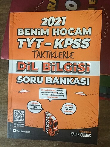 BENİM HOCAM DİL BİLGİSİ TYT TÜRKÇE