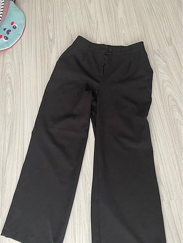 Siyah palazzo pantalon
