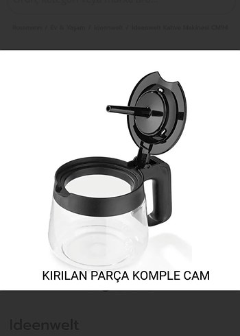 Siyah Filtre Kahve Makinesi - Görsel 4