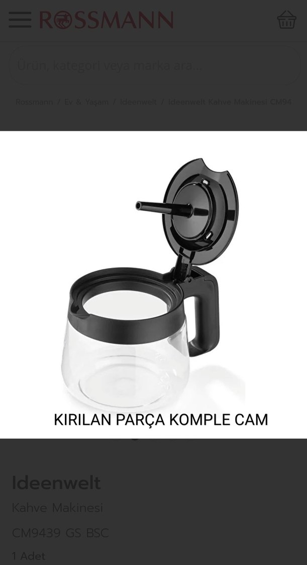 Siyah Filtre Kahve Makinesi - Görsel 4