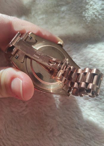 Rolex Unisex Rose Gold Klasik Saat - Görsel 4