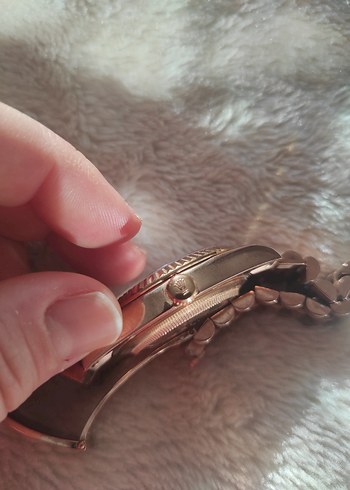 Rolex Unisex Rose Gold Klasik Saat - Görsel 5