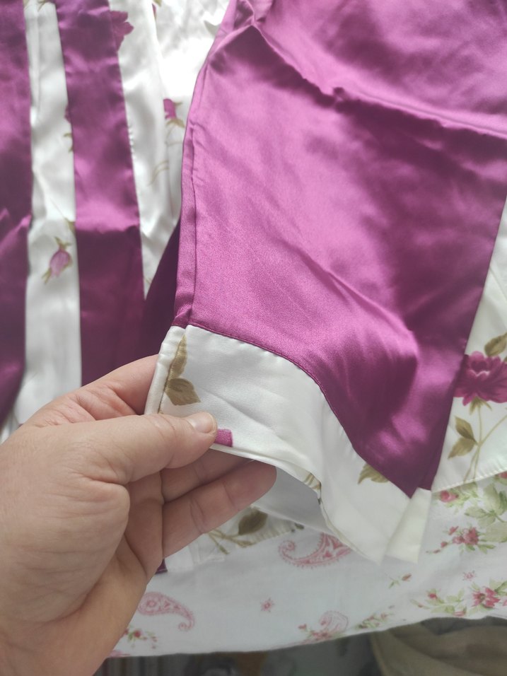 Diger Vintage Bordo Uzun Kadın Pijama Takımı - Görsel 2