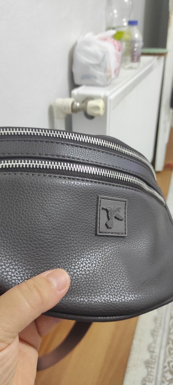 FABRİKA MARKA ACI KAHVERENGİ Fermuarlı Çapraz Çanta - Görsel 4