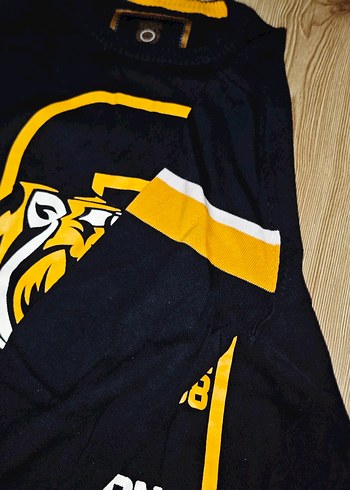 Kaplan Baskılı Siyah Erkek Sweatshirt - Görsel 2