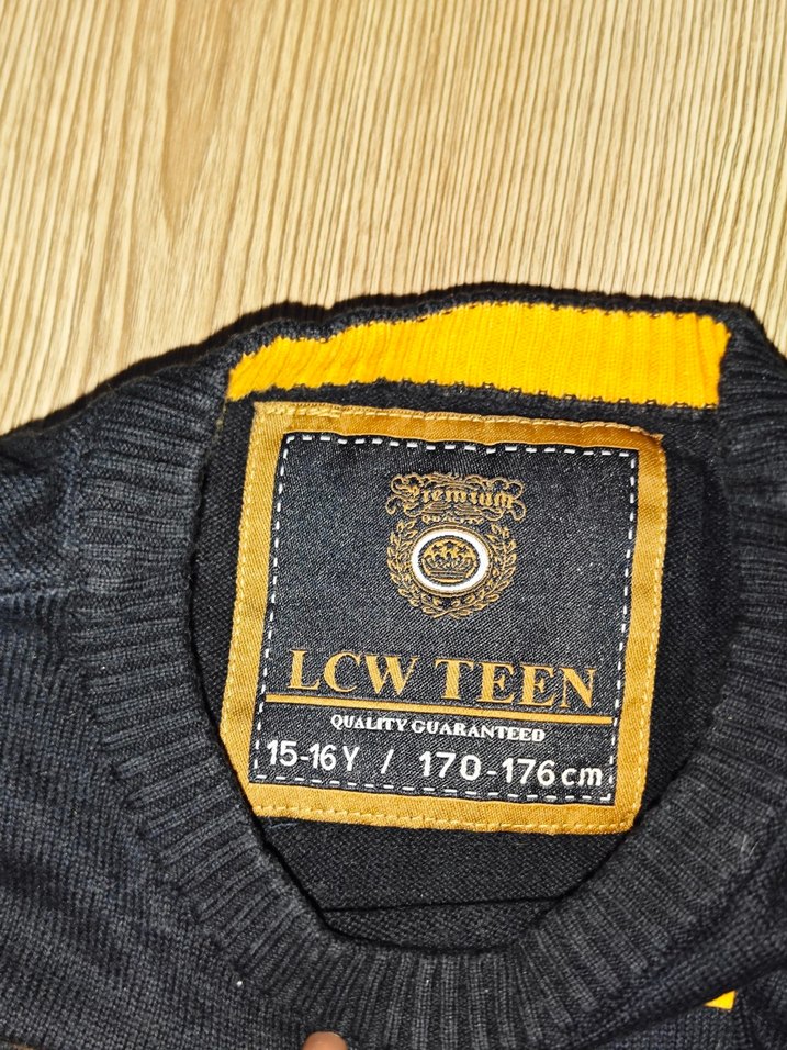 Kaplan Baskılı Siyah Erkek Sweatshirt - Görsel 3