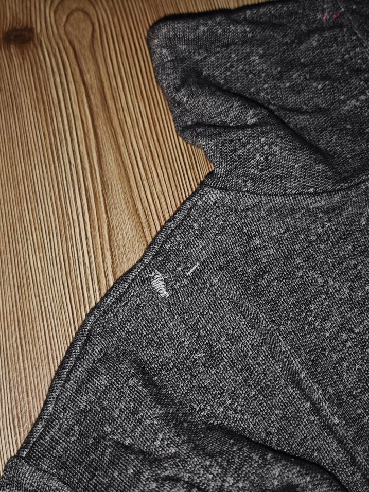 Gri Yüksek Yakalı Kadın Sweatshirt - Görsel 4