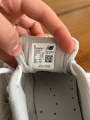 38 Beden gri Renk New balance 530