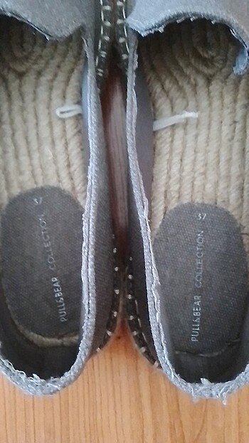 Pull&bear yazliik ayakkabı  - Görsel 5